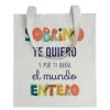 Tote bag Sobrino Te Quiero y Por Ti Daría El Mundo Entero
