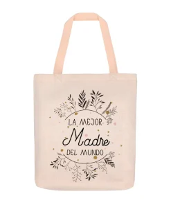 Bolsa de Lino La Mejor Madre Del Mundo
