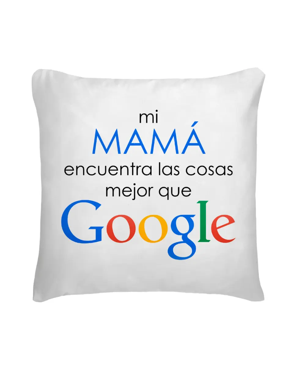 Cojín Mi Mamá Encuentra