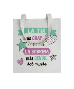 Tote bag La Tía Más Guay Se Merece La Sobrina Más Genial Del Mundo