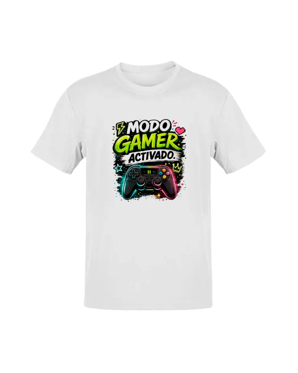 Camiseta Modo Gamer Activado