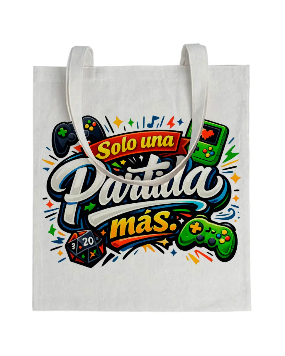 Tote bag Solo Una Partida Más