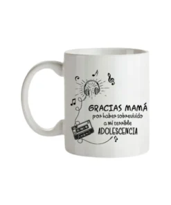 Taza Gracias Mamá Por Haber Sobrevivido A Mi Terrible Adolescencia