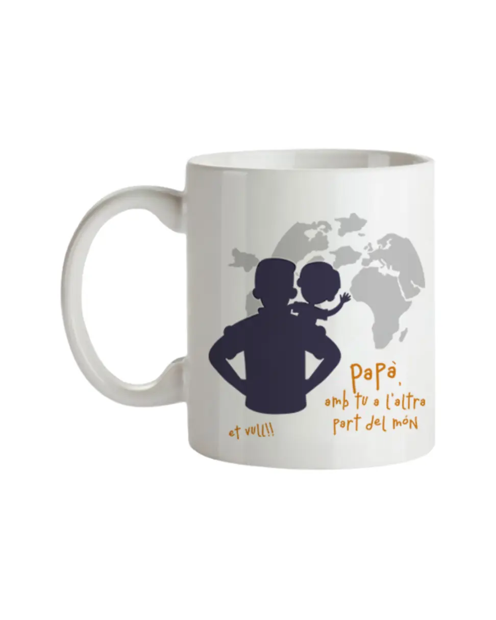 Taza Amb Tu a L'altra Part Del Món