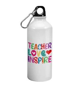 Botella Teacher Love Inspire