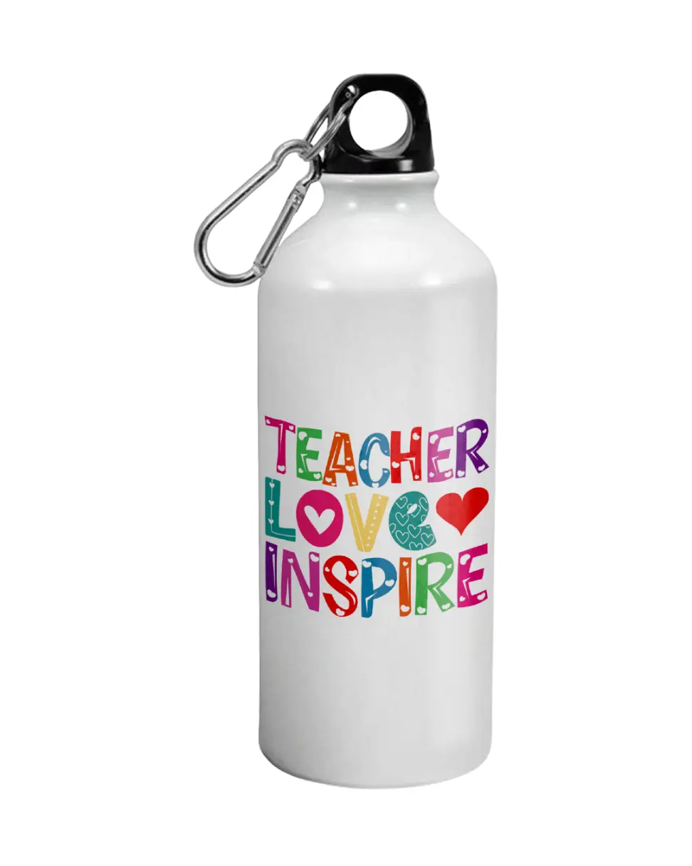 Botella Teacher Love Inspire