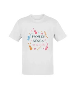 Camiseta Profe De Música Con Mucho Ritmo