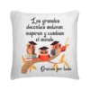 Cojín Profe Los Grandes Docentes