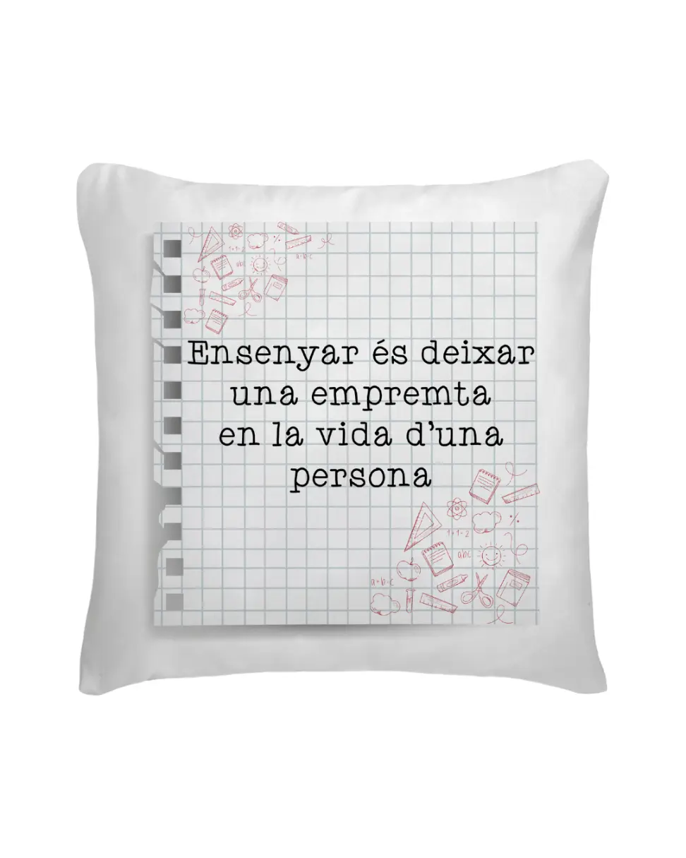 Cojín Profe Ensenyar