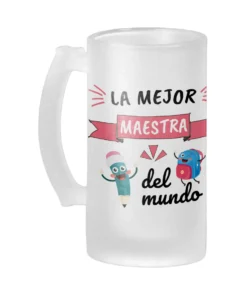 Jarra Cerveza Profe La Mejor Maestra