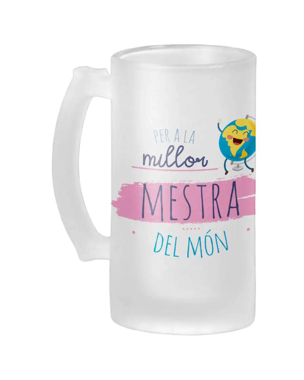 Jarra Cerveza Profe Per a La Millor Mestra