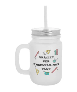 Jarra Pajita Gràcies Per Ensenyar-nos
