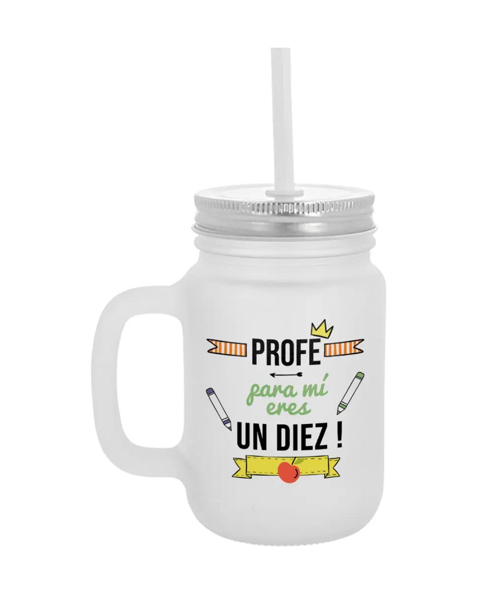 Jarra Pajita Profe Para Mi Eres Un Diez