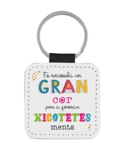 Llavero Profe Es Necessita Un Gran Cor