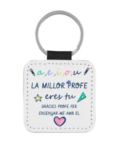 Llavero La Millor Profe Eres Tú