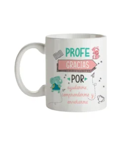 Taza Profe Gracias Por Ayudarme