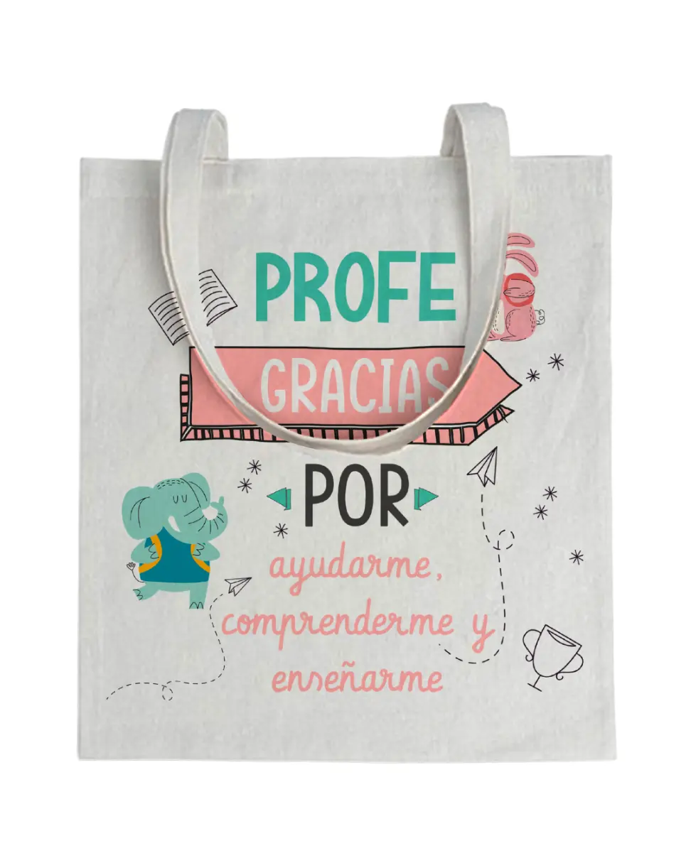 Tote bag Profe Gracias