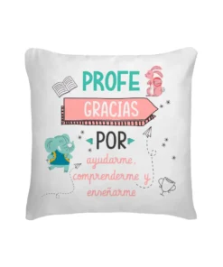 Cojín Profe Gracias Por Ayudarme
