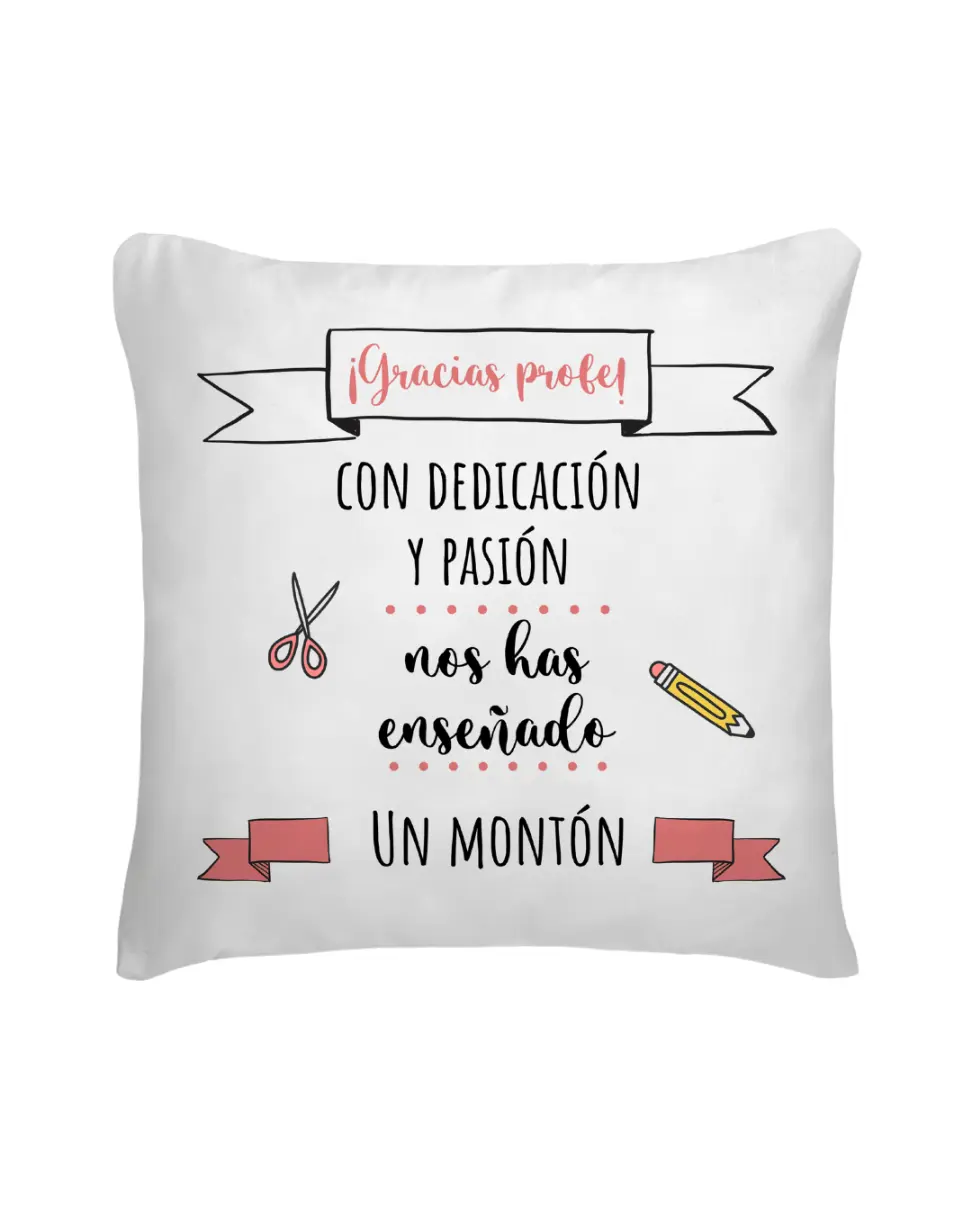Cojín Gracias Profe