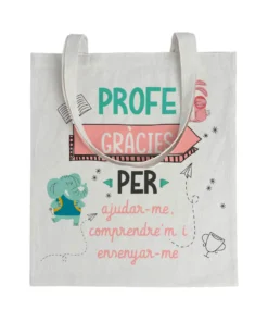 Tote bag Gràcies Per Ajudar-me