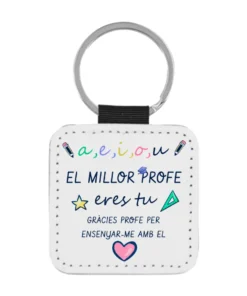 Llavero El Millor Profe Eres Tu