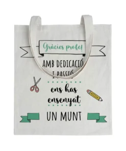 Tote bag Gràcies Profe