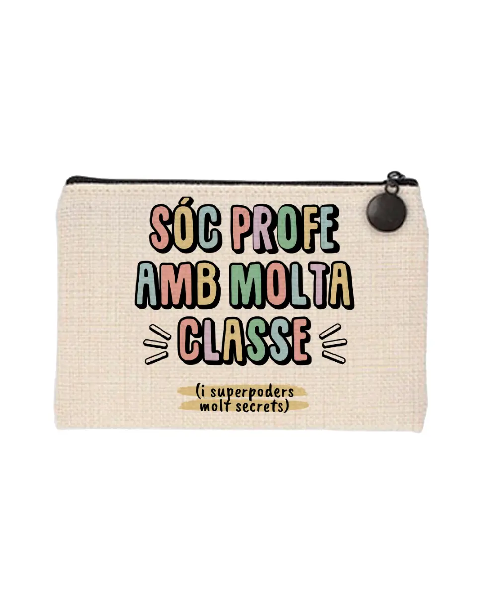 Monedero Sóc Profe Amb Molta Classe