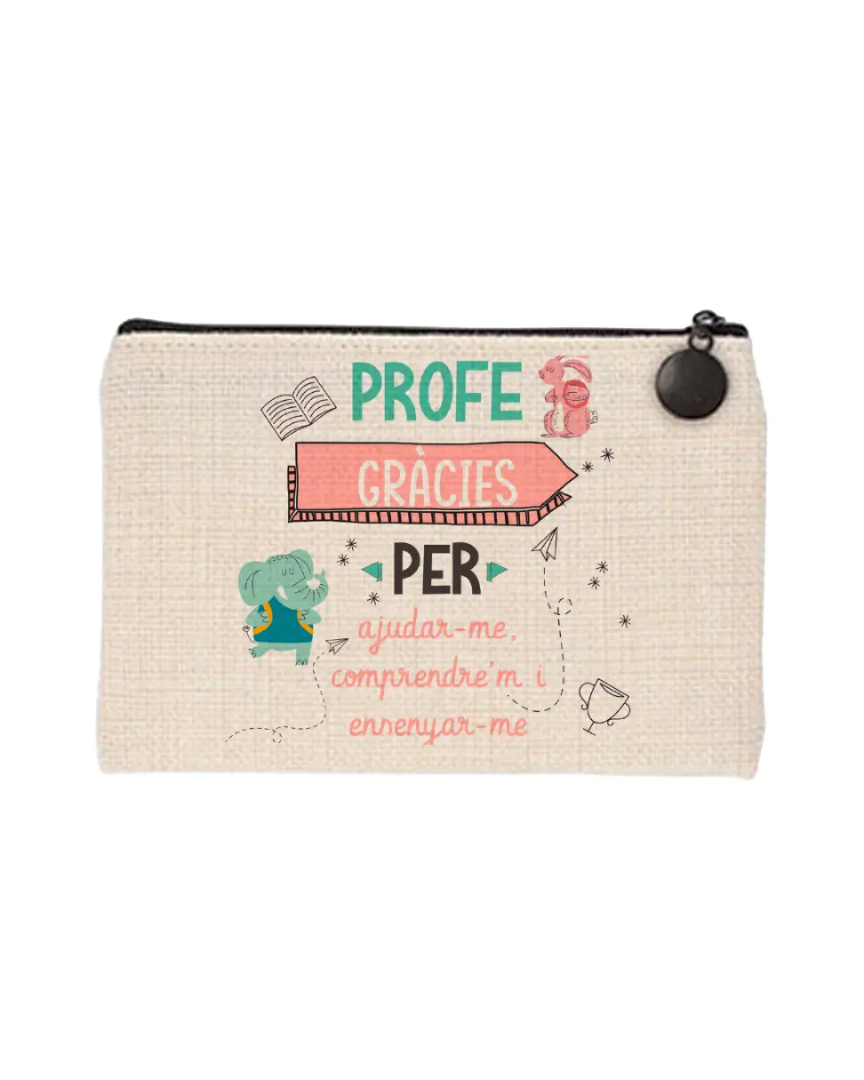 Monedero Profe Gràcies Per Ajudar-Me
