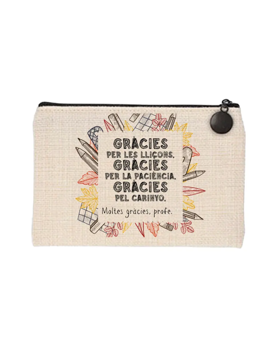 Monedero Gràcies Per Les Lliçons