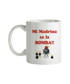 Taza Mi Madrina Es La Bomba