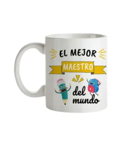 Taza Profe El Mejor Maestro Del Mundo