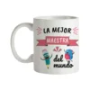 Taza Profe La Mejor Maestra Del Mundo