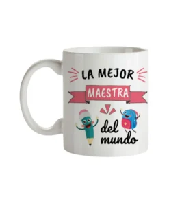 Taza Profe La Mejor Maestra Del Mundo