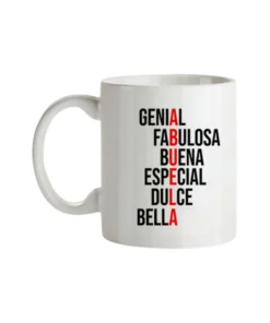 Taza Genial Fabulosa Buena Especial Dulce