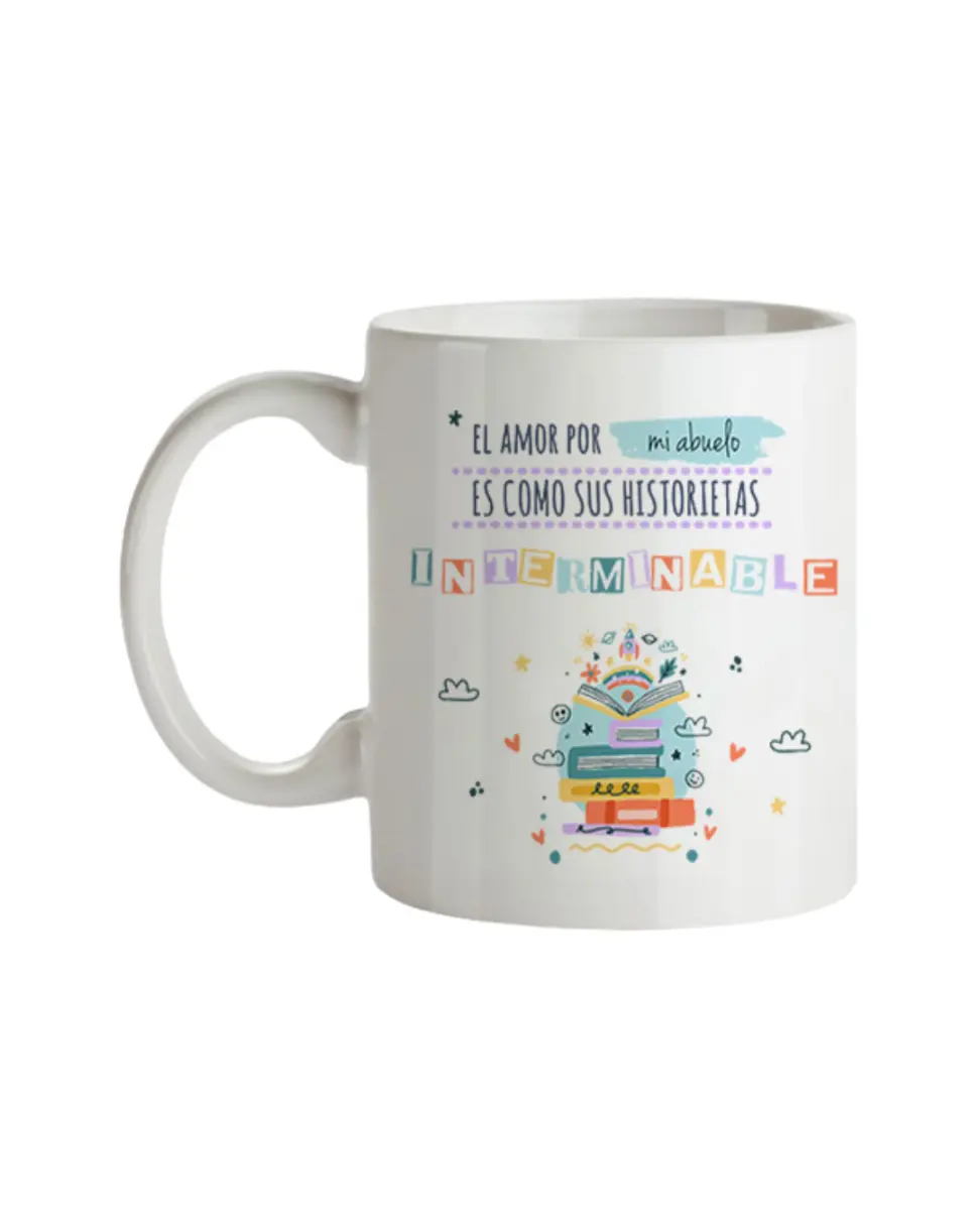 Taza El Amor Por Mi Abuelo