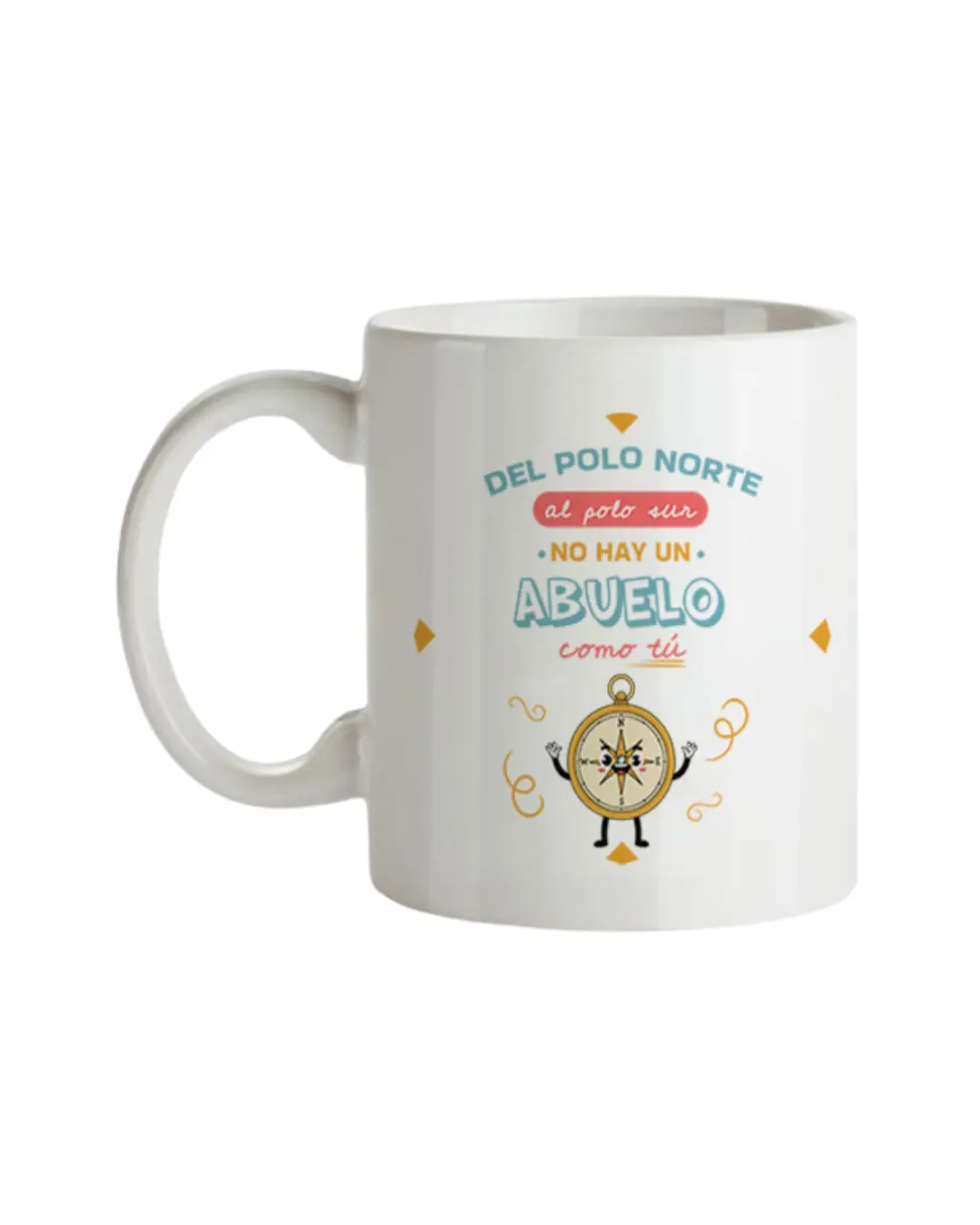 Taza Del Polo Norte Al Polo Sur