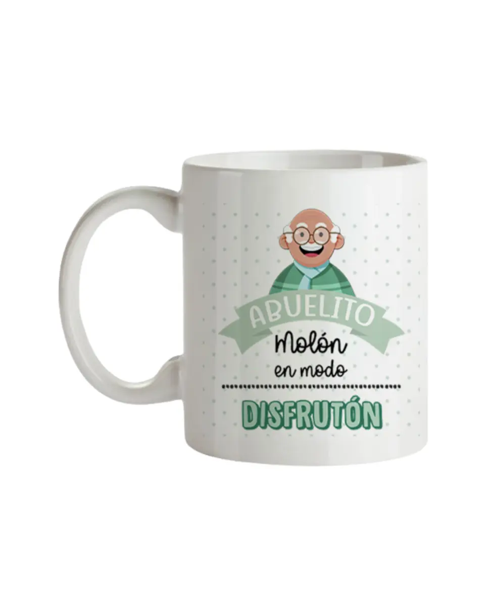 Taza Abuelito Molón En Modo Disfrutón