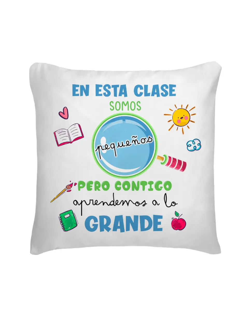 Cojín En Esta Clase Somos Pequeños