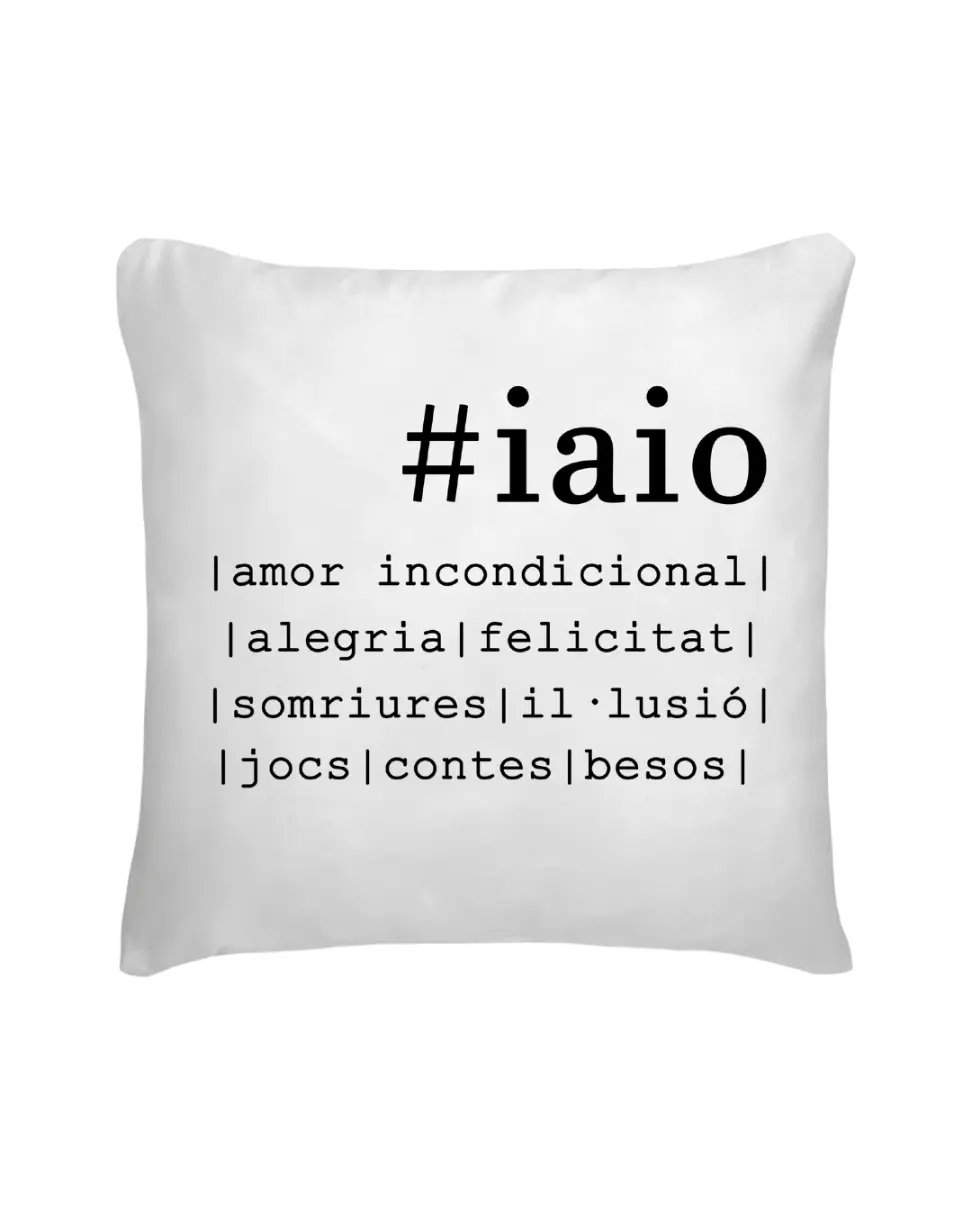 Cojín Hastag Iaio