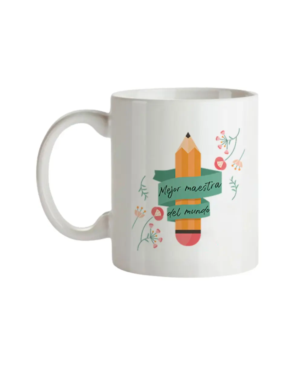 Taza Mejor Maestra Del Mundo