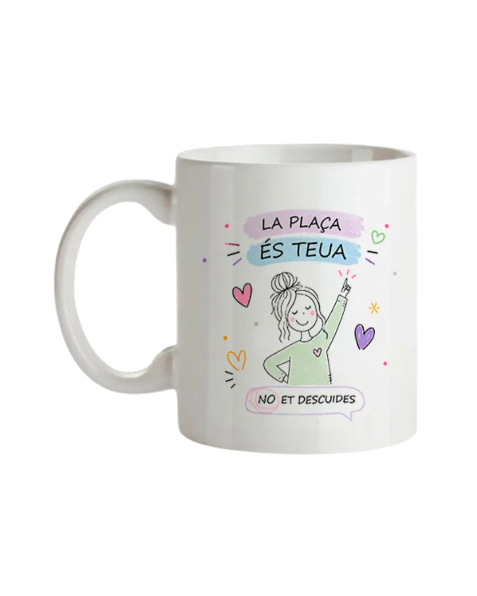 Taza La Plaça es Teua