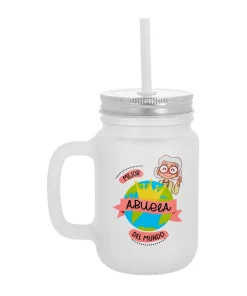 Jarra Pajita Mejor Abuela Del Mundo
