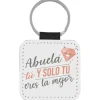 Llavero Abuela Tú Y Solo Tú Eres La Mejor