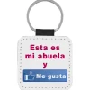 Llavero Esta Es Mi Abuela Y Me Gusta