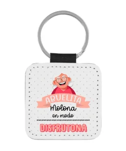Llavero Abuelita Molona En Modo Disfrutona