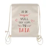 Mochila Jo De Major Vull Ser Com Tu