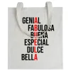 Tote bag Genial