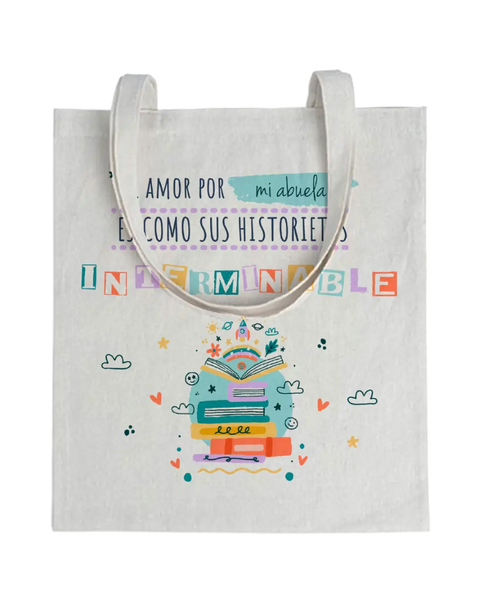 Tote bag El Amor Por Mi Abuela