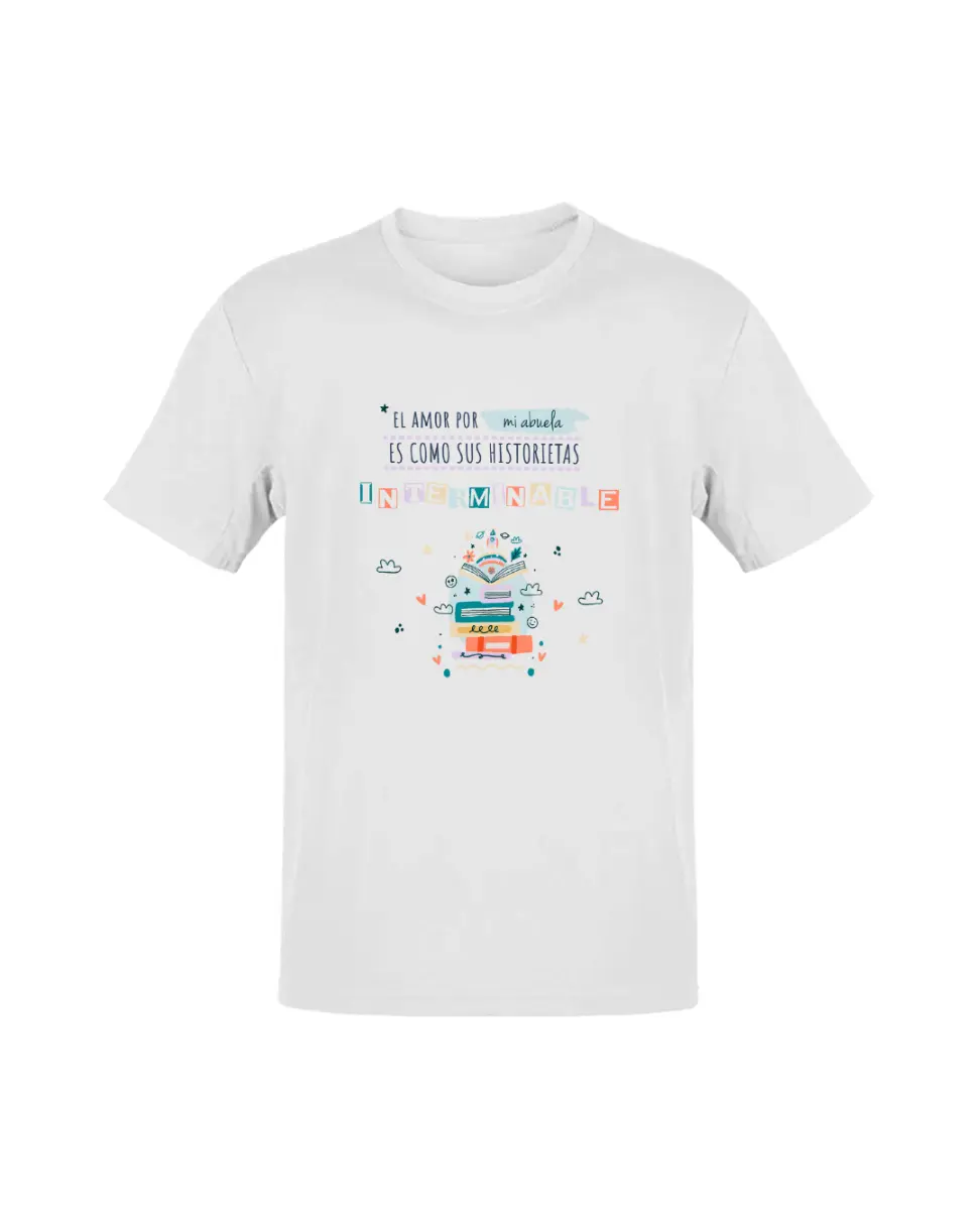 Camiseta El Amor Por Mi Abuela