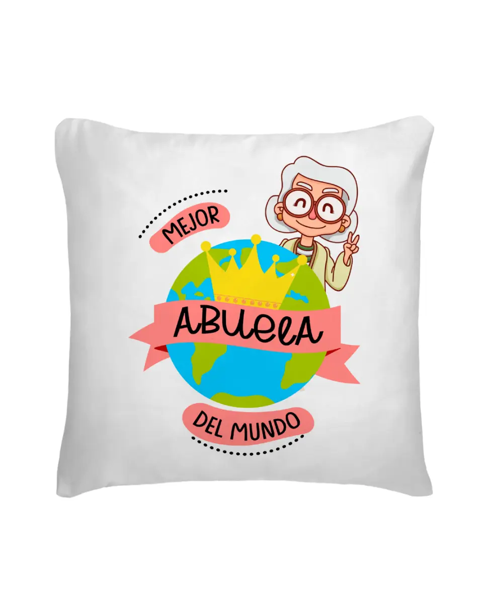 Cojín Mejor Abuela Del Mundo